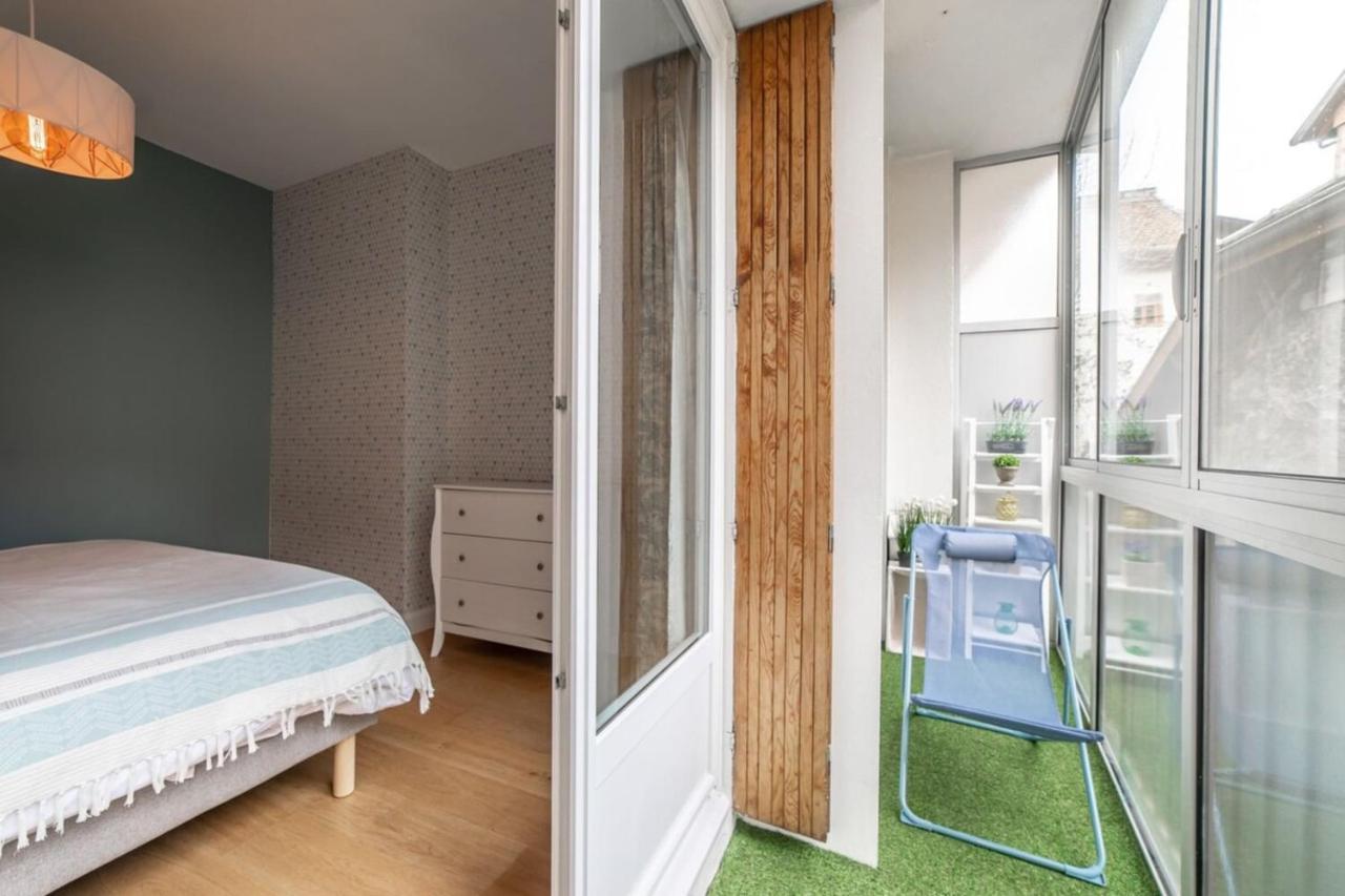 Apartamento L'étoile annécienne - T3 80 m - Terrasse Annecy Exterior foto